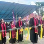 Hadiri Peresmian Gereja GPIBK Imanuel Tatendeng Bangkep, Bupati Delis Ikut Menyumbang