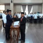 Lantik Lima Pejabat Eselon II, Bupati Delis: Kita Bukan Raja Tapi Pelayan Masyarakat