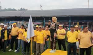 Meriahkan HUT ke-59, Ribuan Peserta Ikuti Jalan Sehat DPD II Partai Golkar Morut