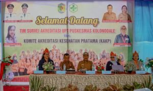 Sambut Tim Akreditasi Puskesmas Kolonodale, Wabup Djira: Kami Komitmen Tingkatkan Pelayanan