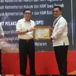 Kanwil Kemenkumham Bali Raih Penghargaan Pelaksanaan Reformasi Brirokrasi dan Kinerja Terbaik