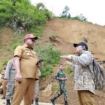 Pj Wali Kota Palopo Tinjau Lokasi Longsor di Bonglo Bastem Utara
