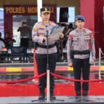 Kapolres Morowali Pimpin Apel Gelar Pasukan Operasi Keselamatan 2024