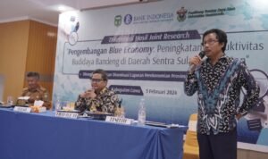 Puslitbang SDA Unhas Paparkan Pengembangan Blue Economy Budidaya Bandeng di Luwu