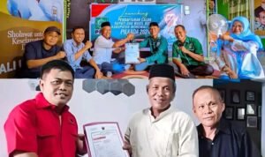 Pasangan Delis-Djira Ambil Formulir Pendaftaran Calon Bupati dan Wakil Bupati Morut di PKB dan PDIP