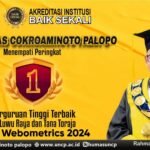 UNCP Perguruan Tinggi Terbaik di Luwu Raya dan Tana Toraja Versi Webometrics 2024