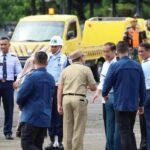 Amran Sulaiman Jemput Jokowi di Pangkalan TNI AU Sultan Hasanuddin