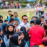 Dihadiri Bupati Morut, Senam Germas di Petasia Barat Berlangsung Meriah