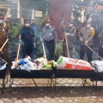 Musnahkan Barang Bukti, Kejari Aceh Timur Blender Sabu dan Gerinda Senjata Api Rakitan
