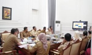 Pj Wali Kota Palopo Ikuti Entry Meeting Pemeriksaan LKPD TA 2024 Secara Virtual