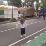 Macet Parah di Poros Maros-Makassar, Truk Pengangkut Ayam Bagikan Muatan ke Warga