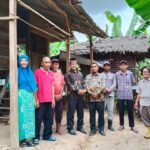 PLT Kadis Sosial Aceh Timur Tinjau Persiapan Penetapan Gampong KAT di Desa Gajah Mentah