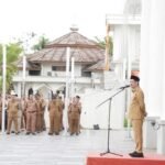 Pj Wali Kota Palopo Pimpin Apel Gabungan dan Halal Bihalal Usai Libur Idul Fitri 1446 H