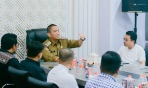 Bupati Luwu Timur Perkenalkan Program Pembentukan BLK Kecamatan ke Pengurus HIPMI