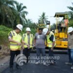 Wakil Bupati Kabupaten Asahan Kembali Tinjau Pelaksanaan Peningkatan Infrastruktur Jalan