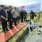 Peletakan Batu Pertama Flat Batalyon D Pelopor Brimob Polda Sulsel di Luwu, Bupati Patahuddin: Tingkatkan Kamtibmas di Masyarakat