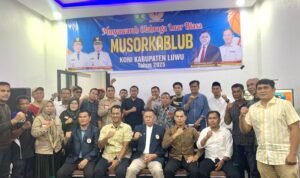 Suryanto Terpilih Aklamasi sebagai Ketua KONI Luwu Periode 2025-2029