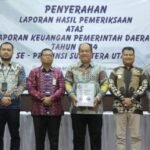 Untuk ke – 8 Kalinya, Pemkab Asahan Kembali Raih Opini WTP dari BPK RI