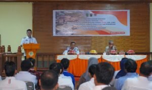 Wakil Bupati Luwu Dhevy Bijak Buka Sosialisasi Penyusunan Kajian Risiko Bencana