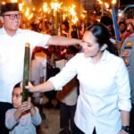 Bupati Morut Lepas Pawai Obor Sambut Idul Adha 1446 H di Kolonodale