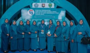 Ketua TP PKK Luwu Hadiri Rakernas dan HKG PKK ke 53 di Samarinda