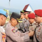 Kapolres Morowali Pimpin Sertijab Empat Pejabat Utama