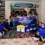 HUT Demokrat ke-24, DPC Palopo Berbagi dengan Ojol dan Anak Panti